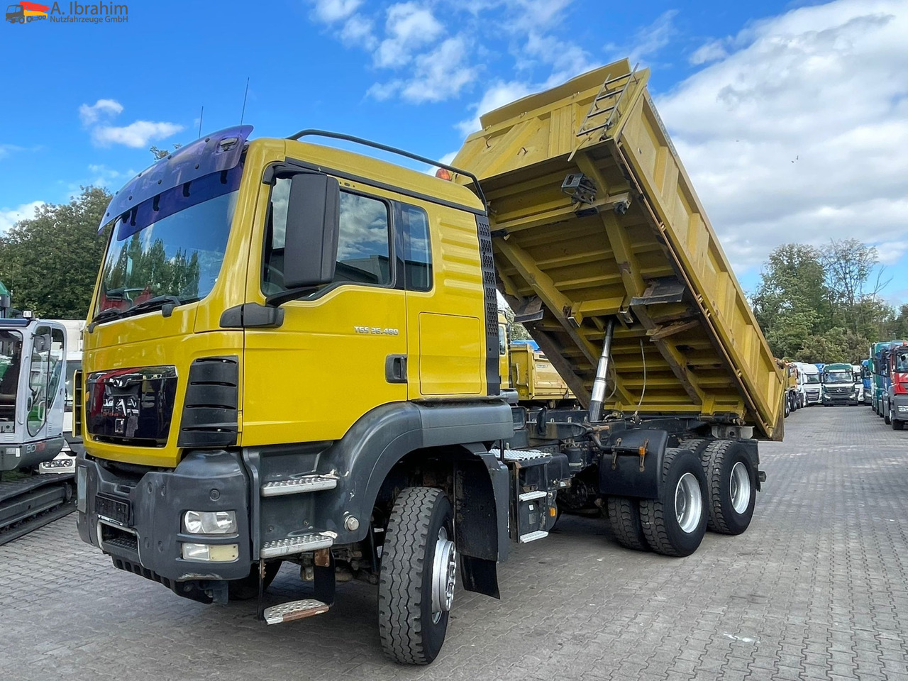 MAN TGS 26.480 Meiller 3 Seiten | 6x4 | Schalter | 3 Pedals - Istovarivač: slika 1 MAN TGS 26.480 Meiller 3 Seiten | 6x4 | Schalter | 3 Pedals - Istovarivač: slika 1