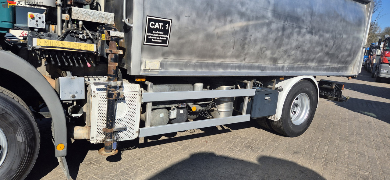 Mercedes-Benz 1824 Kipper Kran, Edelstahlaufbau Tierentsorgung - Istovarivač, Kamion sa dizalicom: slika 5 Mercedes-Benz 1824 Kipper Kran, Edelstahlaufbau Tierentsorgung - Istovarivač, Kamion sa dizalicom: slika 5