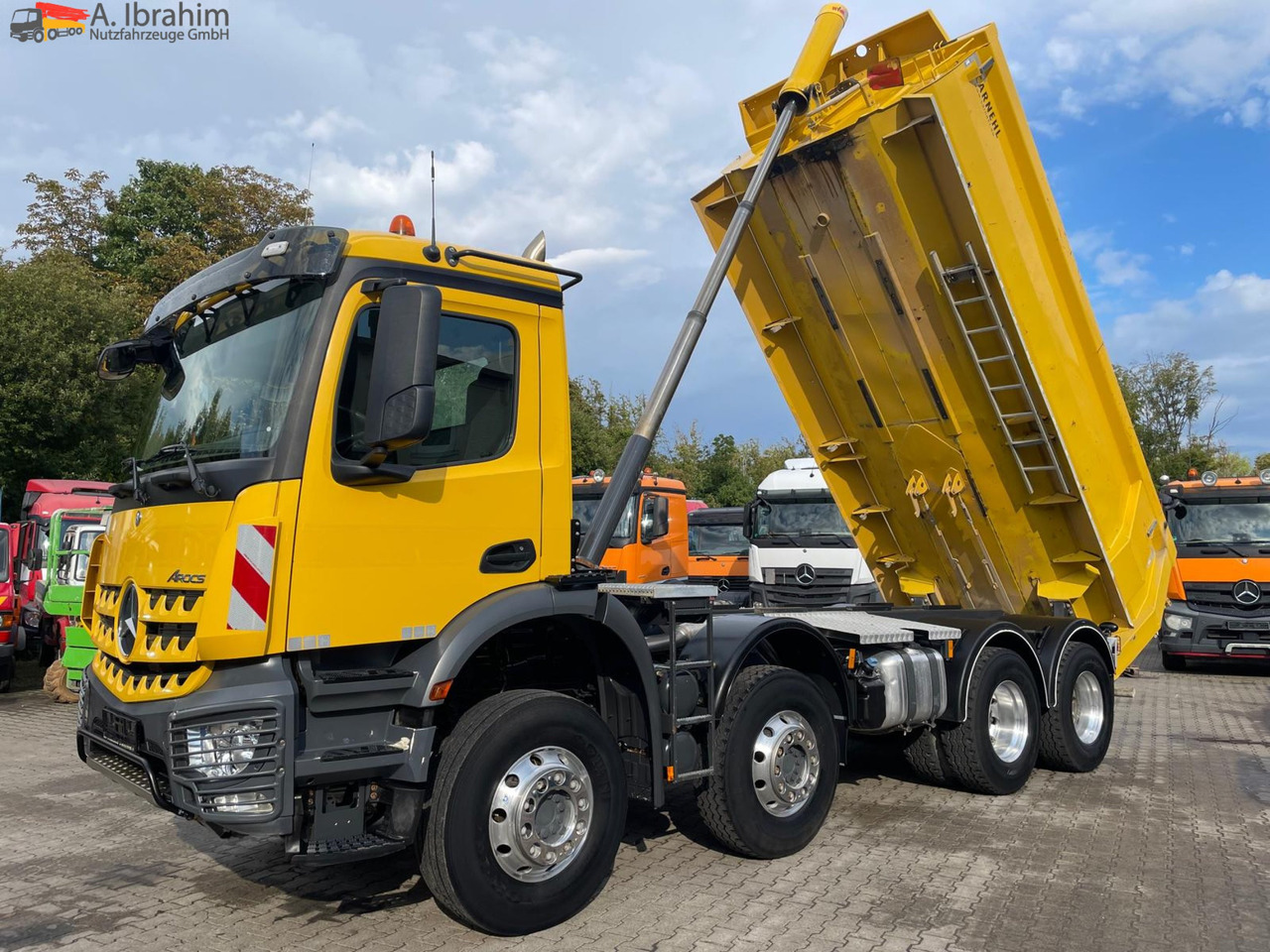 Mercedes-Benz AROCS 4143 8x4 Carnehl Kipper 20 m³ - Istovarivač: slika 1 Mercedes-Benz AROCS 4143 8x4 Carnehl Kipper 20 m³ - Istovarivač: slika 1