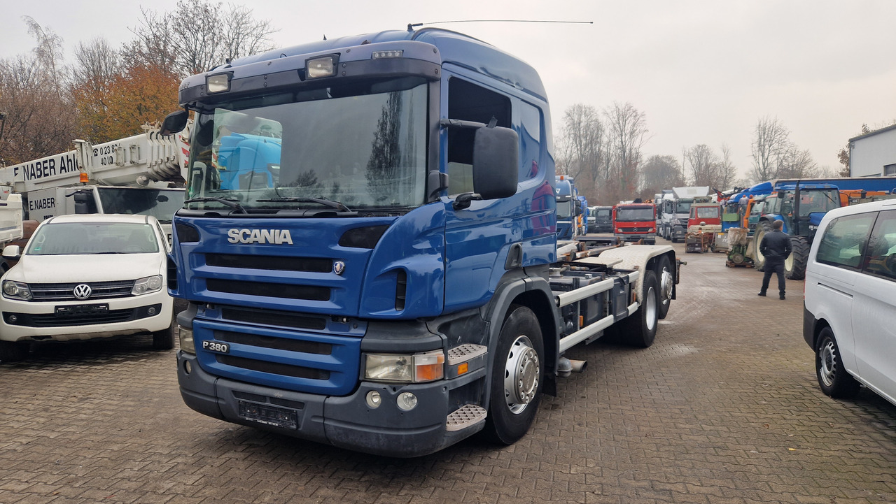 Scania P380 VDL Haken Lenk-Liftachse - Kamion sa hidrauličnom kukom: slika 1 Scania P380 VDL Haken Lenk-Liftachse - Kamion sa hidrauličnom kukom: slika 1