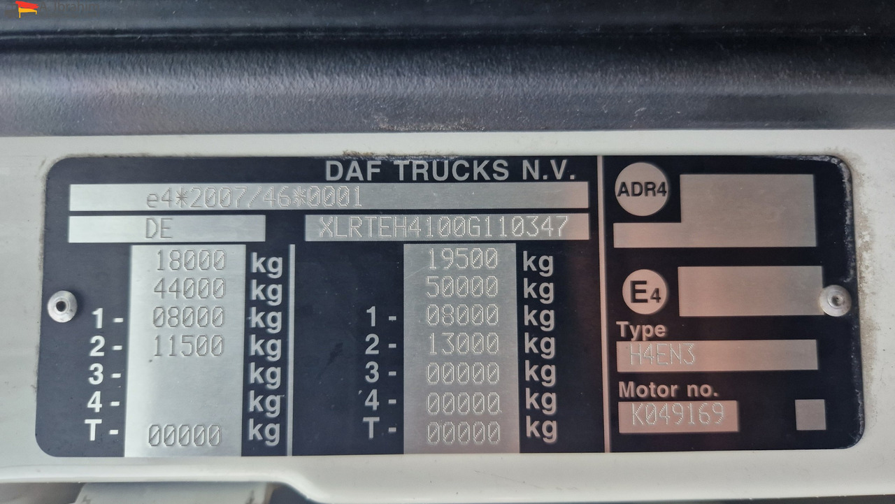 Daf XF440FT Spacecab, PTU für Kompressor - Tegljač: slika 4 Daf XF440FT Spacecab, PTU für Kompressor - Tegljač: slika 4