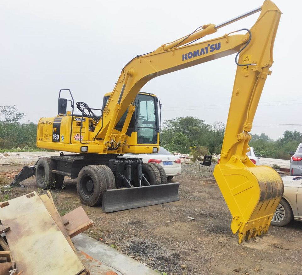Komatsu PW160 - Bager guseničar: slika 1 Komatsu PW160 - Bager guseničar: slika 1