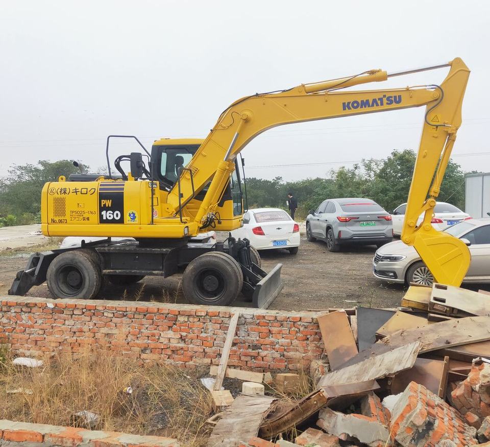 Komatsu PW160 - Bager guseničar: slika 3 Komatsu PW160 - Bager guseničar: slika 3