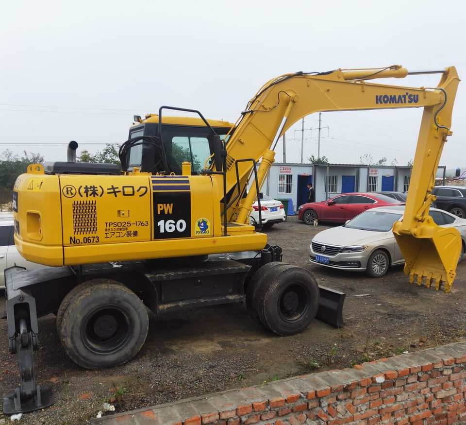 Komatsu PW160 - Bager guseničar: slika 2 Komatsu PW160 - Bager guseničar: slika 2