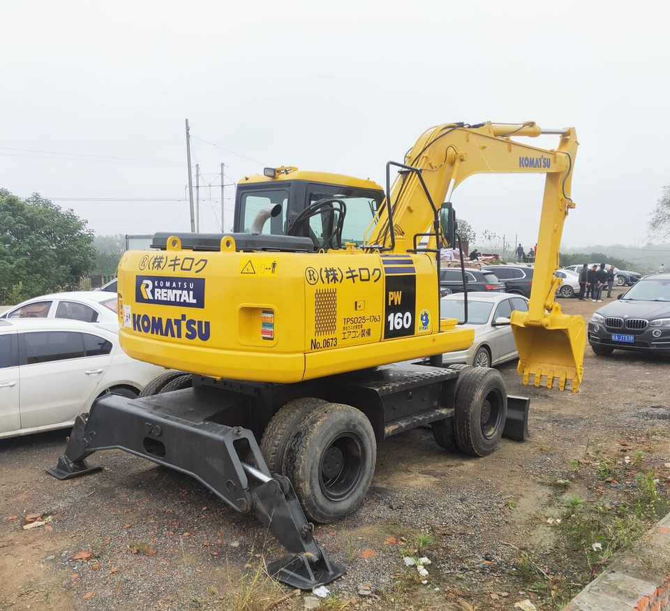 Komatsu PW160 - Bager guseničar: slika 5 Komatsu PW160 - Bager guseničar: slika 5