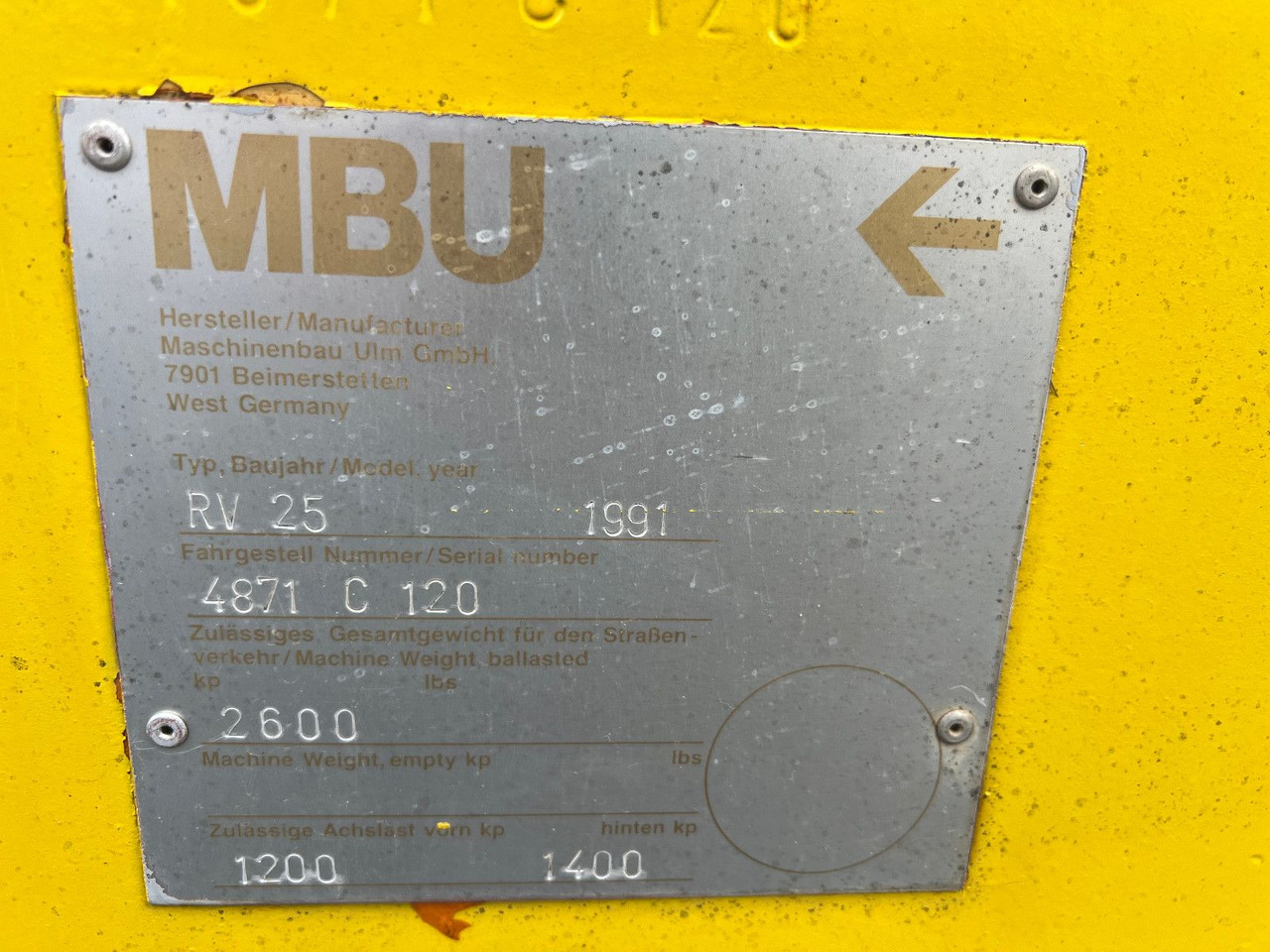 RV 25 - Kombinovani valjak: slika 2 RV 25 - Kombinovani valjak: slika 2