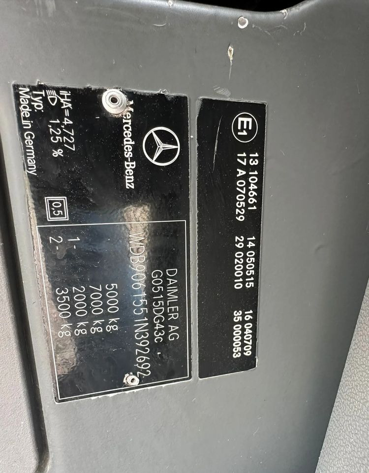 Lizing  Mercedes-Benz Sprinter 516 Mercedes-Benz Sprinter 516: slika 19