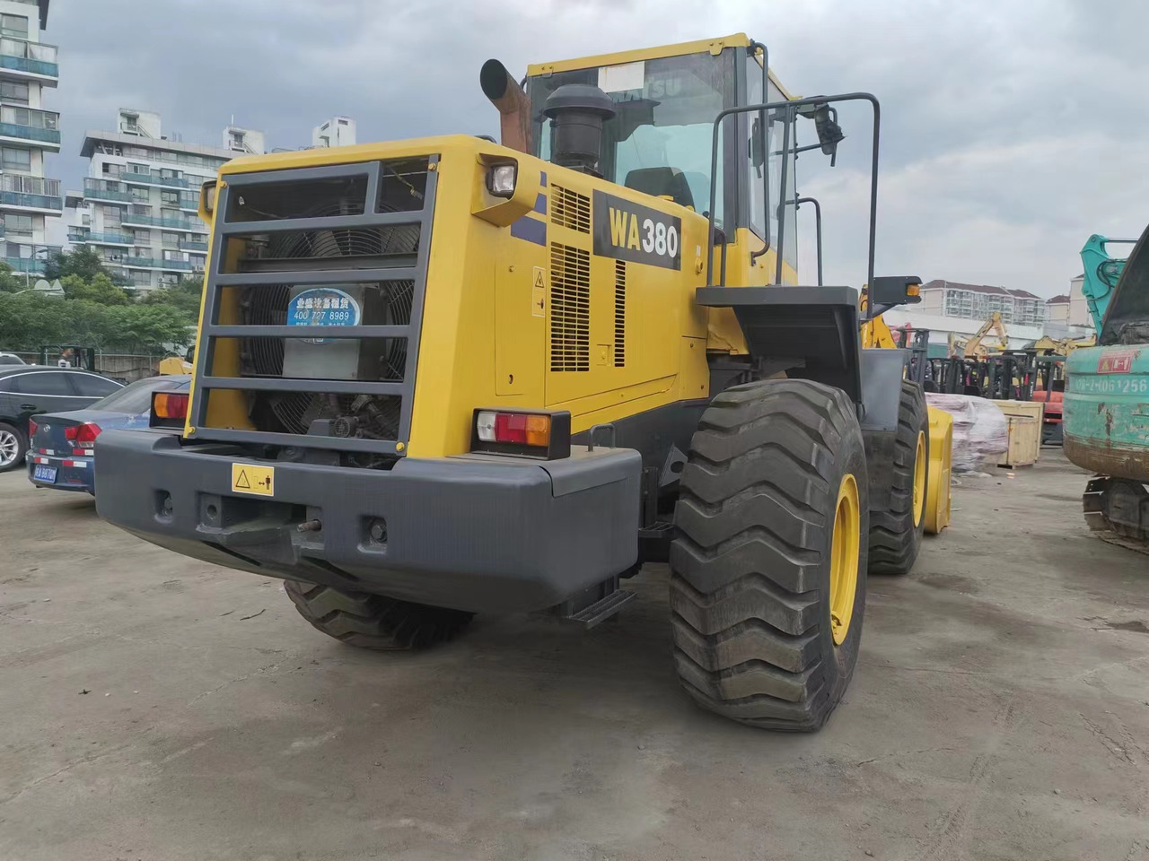 KOMATSU WA380-6 - Utovarivač točkaš: slika 3 KOMATSU WA380-6 - Utovarivač točkaš: slika 3