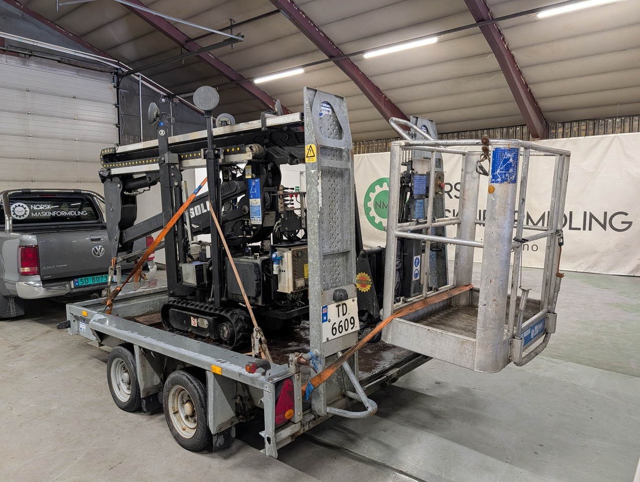 Isoli Easylift R160 på henger - Pauk platforma: slika 3 Isoli Easylift R160 på henger - Pauk platforma: slika 3