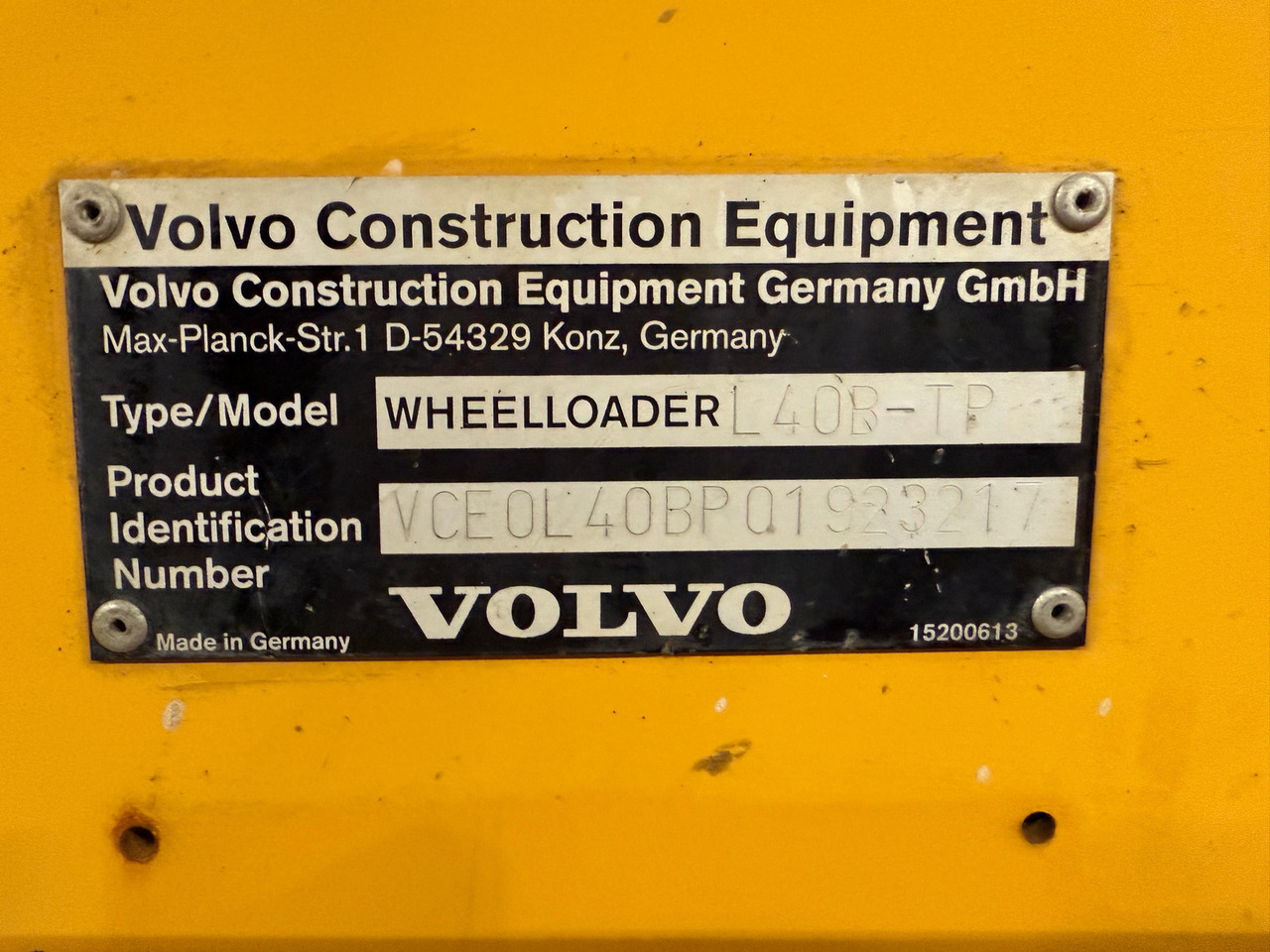 Utovarivač točkaš Volvo L40B-TP #Skuffe og Skjær #Kun 3458 timer: slika 9