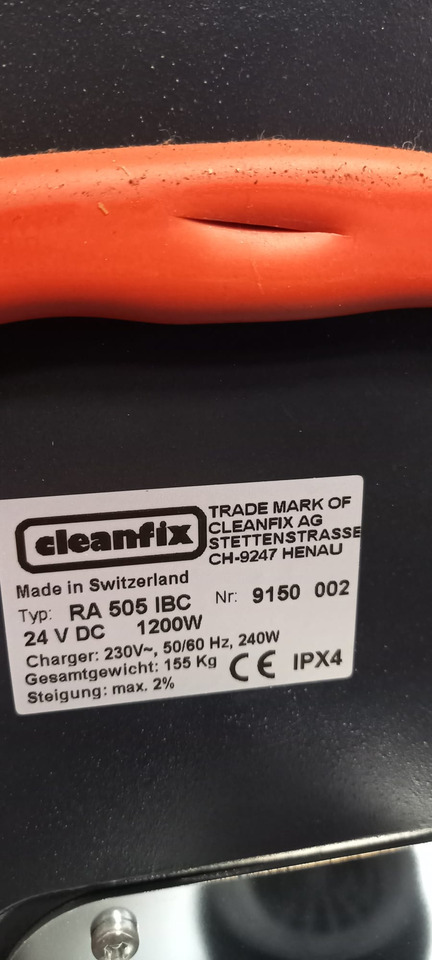 Cleanfix RA505 IBC - Mašina za pranje podova: slika 5 Cleanfix RA505 IBC - Mašina za pranje podova: slika 5