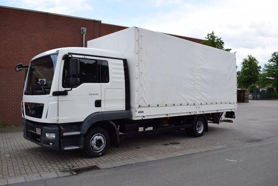 MAN TGL 8.190 Pritsche Plane LBW Tempomat Klima - Kamion sa ceradom: slika 2 MAN TGL 8.190 Pritsche Plane LBW Tempomat Klima - Kamion sa ceradom: slika 2