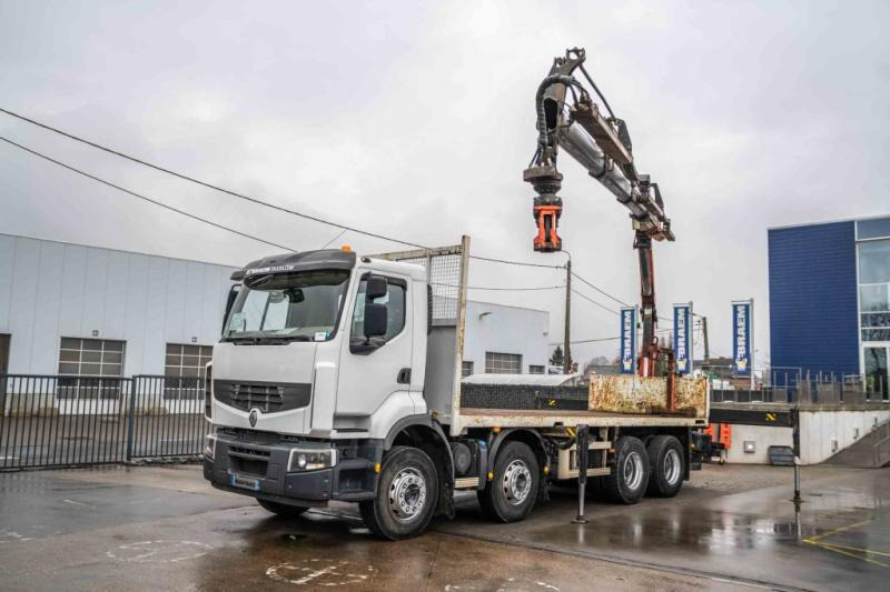 Renault LANDER 380 DXI+PALFINGER 18002/4X - Kamion sa tovarnim sandukom, Kamion sa dizalicom: slika 1 Renault LANDER 380 DXI+PALFINGER 18002/4X - Kamion sa tovarnim sandukom, Kamion sa dizalicom: slika 1