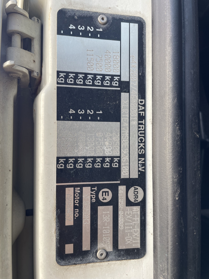 Tegljač DAF XF105.460 Euro 5 manual gearbox: slika 20