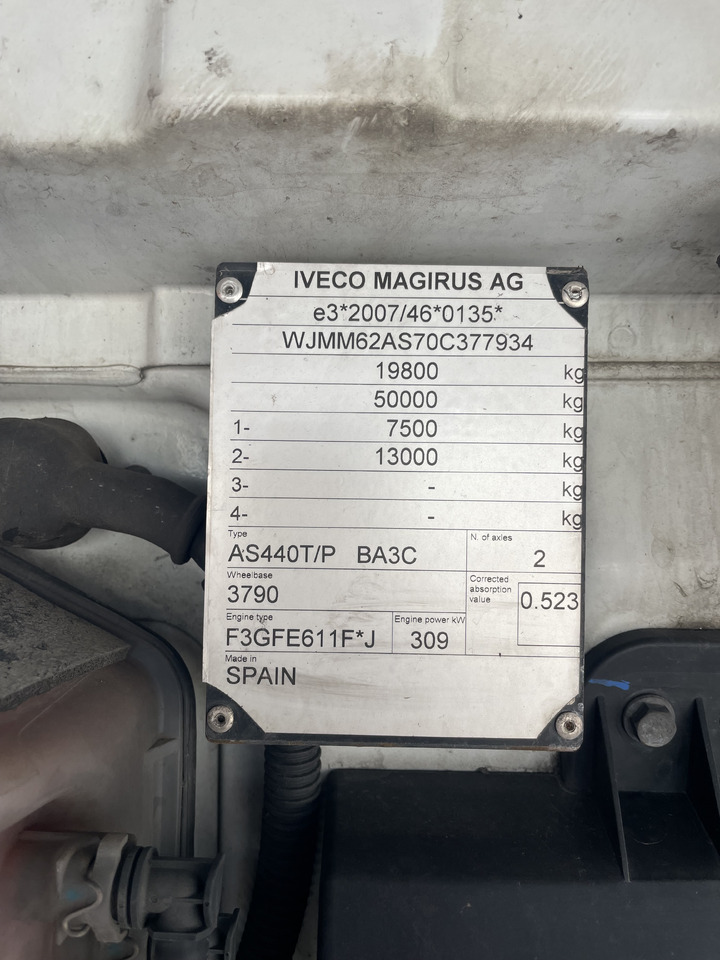 Tegljač IVECO STRALIS AS440 T/P Retarder: slika 14