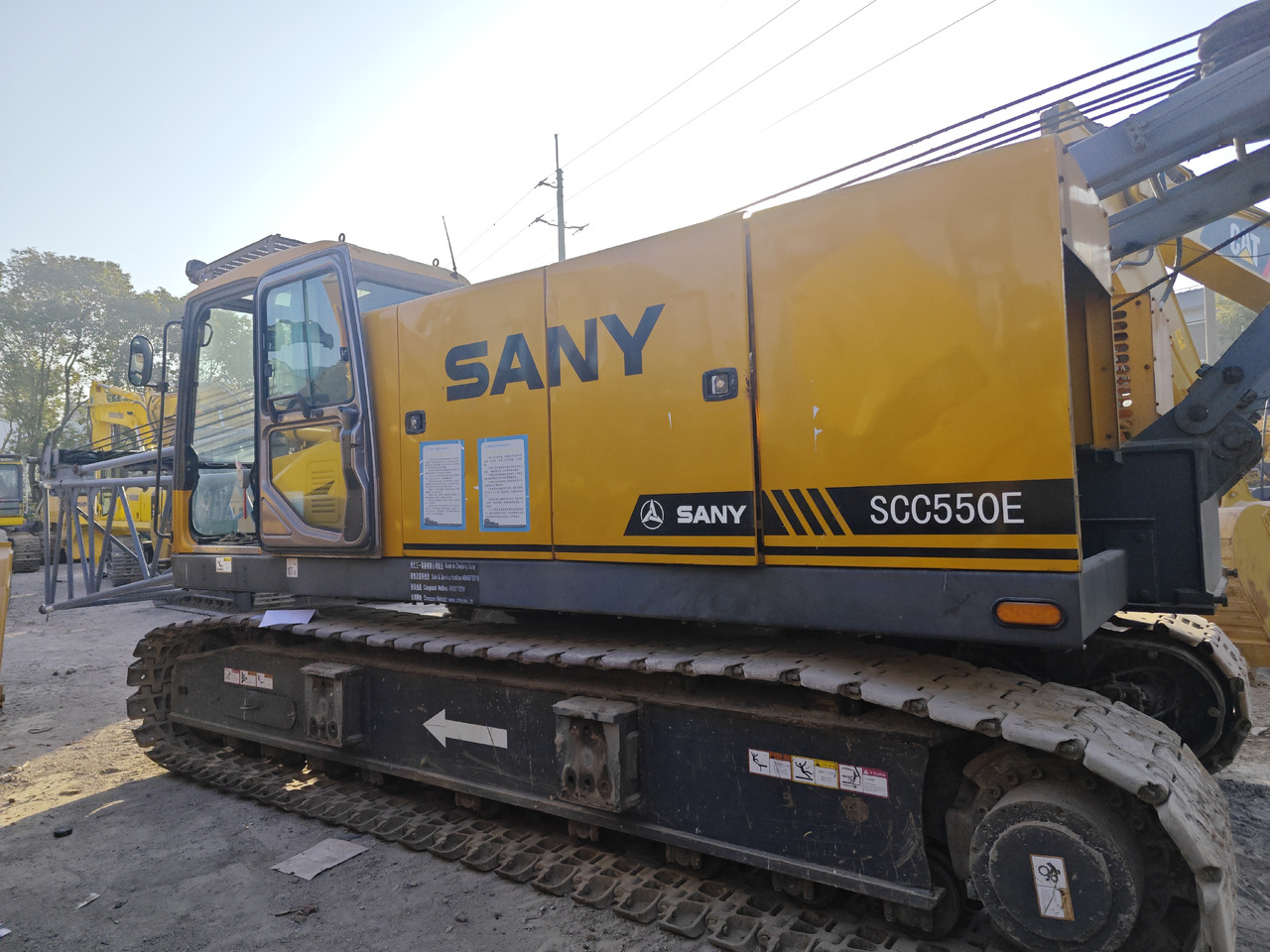 SANY SCC500E 50ton crawler crane - Kran guseničar: slika 1 SANY SCC500E 50ton crawler crane - Kran guseničar: slika 1