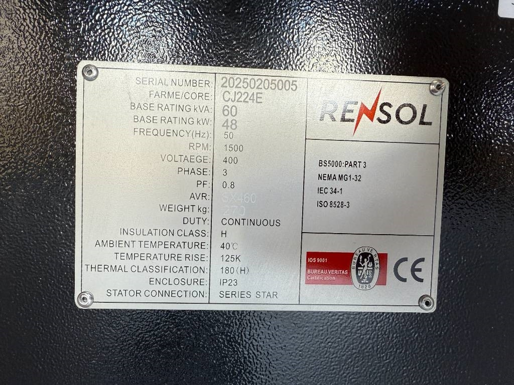 Novu Set generatora DPX CJ224E - 60 kVA Alternator - DPX-33904: slika 7