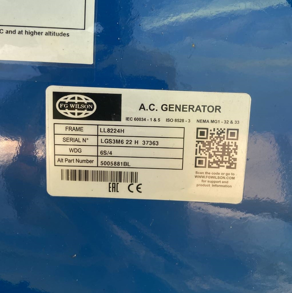 Novu Set generatora FG Wilson P1250-1 - 1250 kVA Open Genset - DPX-16028-O: slika 20
