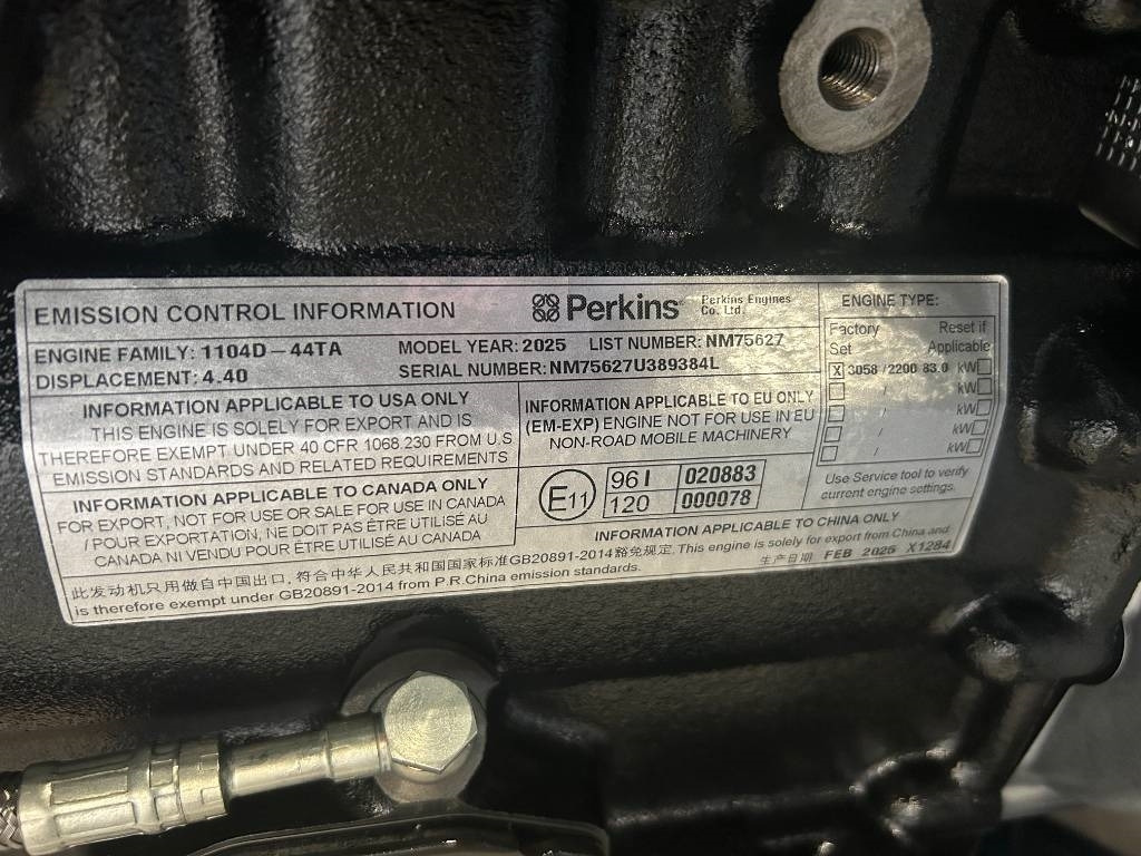 Perkins 1104D-44TA - Diesel Engine - New - DPX-25088 - Motor za Građevinska mašina: slika 5 Perkins 1104D-44TA - Diesel Engine - New - DPX-25088 - Motor za Građevinska mašina: slika 5