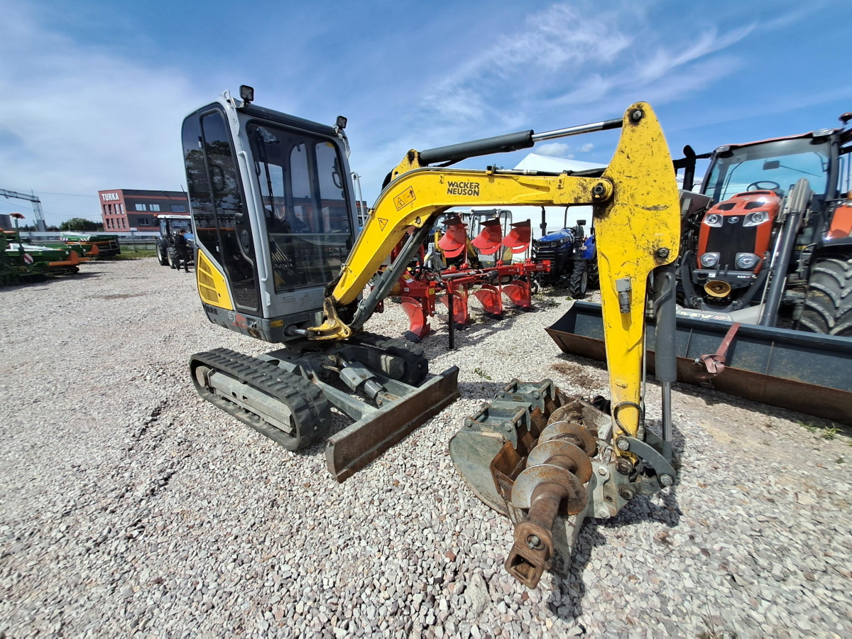 Minikoparka WACKER NEUSON ET24 - 2022 - 2,7t - 13,8kW - Świder - Mini bager: slika 1 Minikoparka WACKER NEUSON ET24 - 2022 - 2,7t - 13,8kW - Świder - Mini bager: slika 1