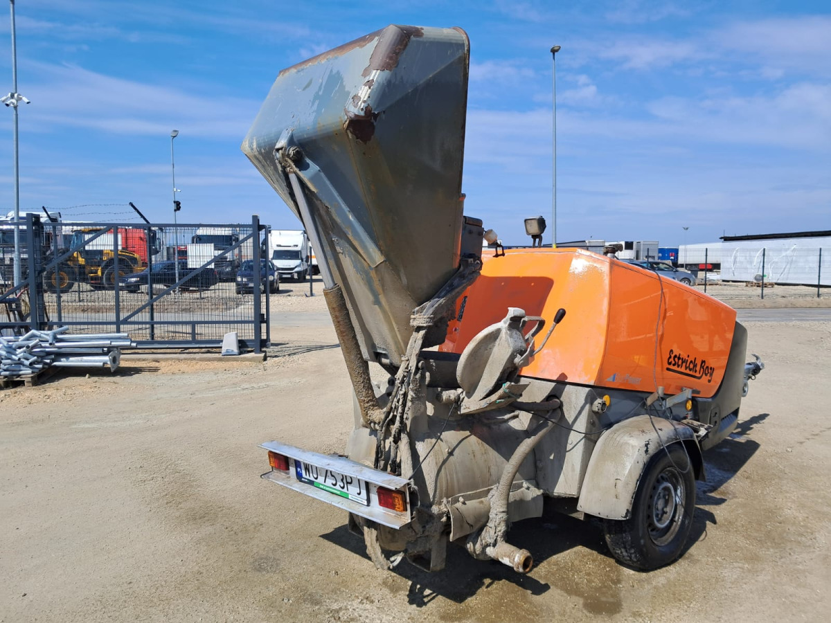 Pompa do betonu PUTZMEISTER ESTRICH BOY 450BS - 2022 - 36,4kW - 1328 mth - Stacionarna pumpa za beton: slika 5 Pompa do betonu PUTZMEISTER ESTRICH BOY 450BS - 2022 - 36,4kW - 1328 mth - Stacionarna pumpa za beton: slika 5