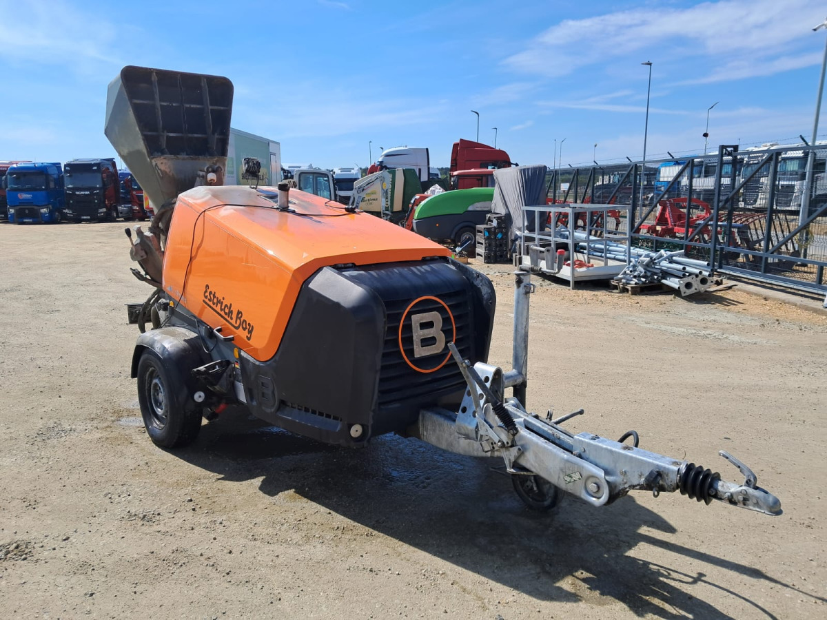 Pompa do betonu PUTZMEISTER ESTRICH BOY 450BS - 2022 - 36,4kW - 1328 mth - Stacionarna pumpa za beton: slika 1 Pompa do betonu PUTZMEISTER ESTRICH BOY 450BS - 2022 - 36,4kW - 1328 mth - Stacionarna pumpa za beton: slika 1