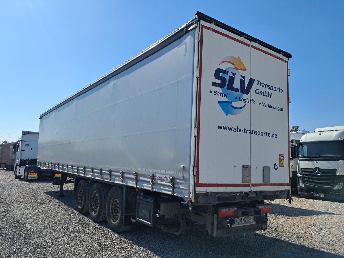 SCHMITZ SCS 24/L - 13.62 EB KURTYNOWA Z PODWIESZANYM WÓZKIEM WIDŁOWYM - Prikolica sa ceradom: slika 5 SCHMITZ SCS 24/L - 13.62 EB KURTYNOWA Z PODWIESZANYM WÓZKIEM WIDŁOWYM - Prikolica sa ceradom: slika 5