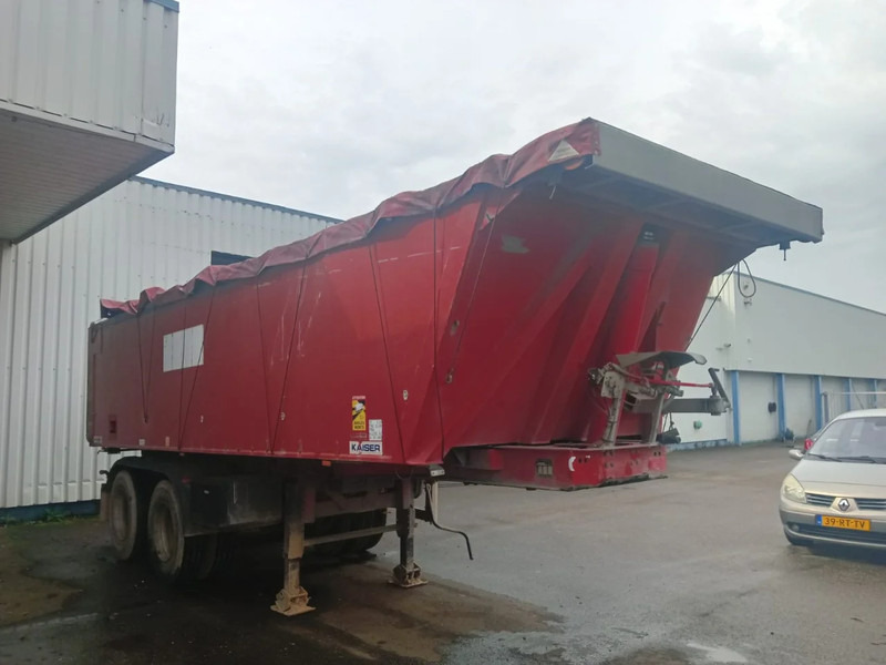Kaiser 2 Axle Alu Tipper , 8 Tyres , Spring Suspension , Drum Brakes - Poluprikolica istovarivača: slika 4 Kaiser 2 Axle Alu Tipper , 8 Tyres , Spring Suspension , Drum Brakes - Poluprikolica istovarivača: slika 4