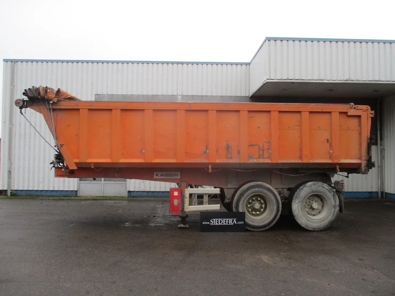 Kaiser 2 axle , steel tipper trailer , spring suspension , drum brakes - Poluprikolica istovarivača: slika 2 Kaiser 2 axle , steel tipper trailer , spring suspension , drum brakes - Poluprikolica istovarivača: slika 2