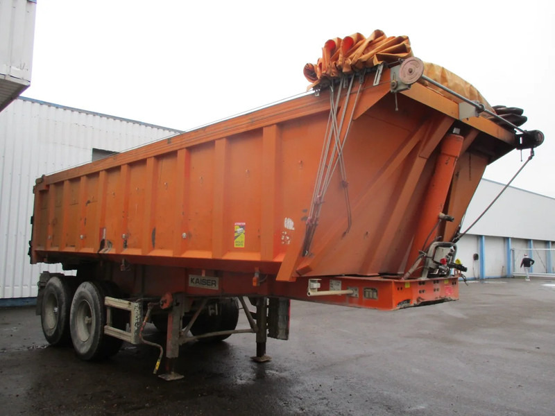 Kaiser 2 axle , steel tipper trailer , spring suspension , drum brakes - Poluprikolica istovarivača: slika 4 Kaiser 2 axle , steel tipper trailer , spring suspension , drum brakes - Poluprikolica istovarivača: slika 4