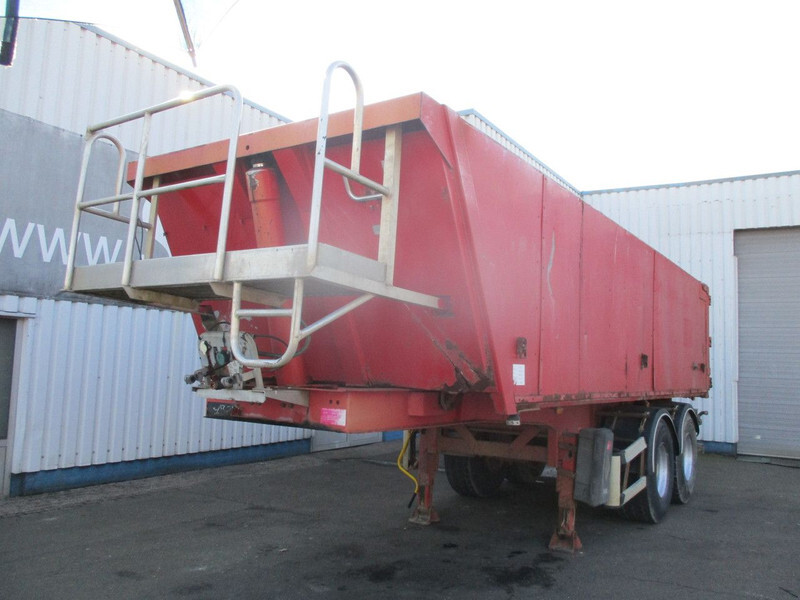 Kaiser 2x Gigant Axles , Steel tipper trailer , Drum Brakes, Spring Suspension - Poluprikolica istovarivača: slika 1 Kaiser 2x Gigant Axles , Steel tipper trailer , Drum Brakes, Spring Suspension - Poluprikolica istovarivača: slika 1