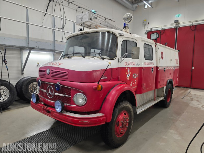 1972 Mercedes-Benz 911 13/36 brannbil - Vatrogasni kamion: slika 1 1972 Mercedes-Benz 911 13/36 brannbil - Vatrogasni kamion: slika 1