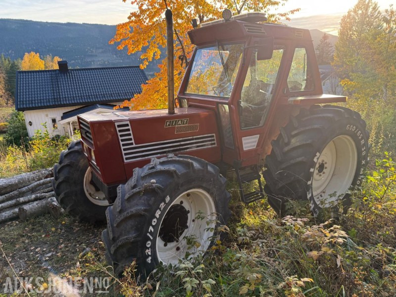 1980 Fiat 880 m/Turbo, nylig oppusset - Traktor: slika 1 1980 Fiat 880 m/Turbo, nylig oppusset - Traktor: slika 1