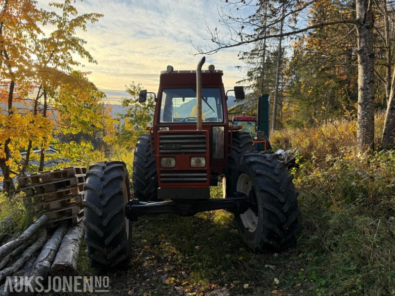 1980 Fiat 880 m/Turbo, nylig oppusset - Traktor: slika 2 1980 Fiat 880 m/Turbo, nylig oppusset - Traktor: slika 2