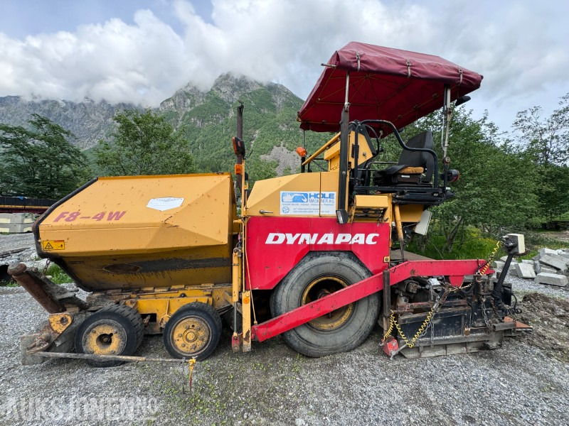 1995 Dynapac F8 - 4W - Asfaltutlegger - Gått 2921 timer - 1 Eier - Građevinska oprema: slika 1 1995 Dynapac F8 - 4W - Asfaltutlegger - Gått 2921 timer - 1 Eier - Građevinska oprema: slika 1
