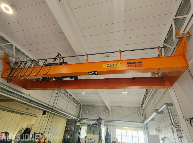 1997 Demag ZKKE Traverskran - Bredde 8500 mm - løftekapasitet 5 tonn - Kran: slika 1 1997 Demag ZKKE Traverskran - Bredde 8500 mm - løftekapasitet 5 tonn - Kran: slika 1