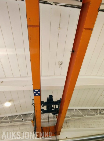 1997 Demag ZKKE Traverskran - Bredde 8500 mm - løftekapasitet 5 tonn - Kran: slika 3 1997 Demag ZKKE Traverskran - Bredde 8500 mm - løftekapasitet 5 tonn - Kran: slika 3