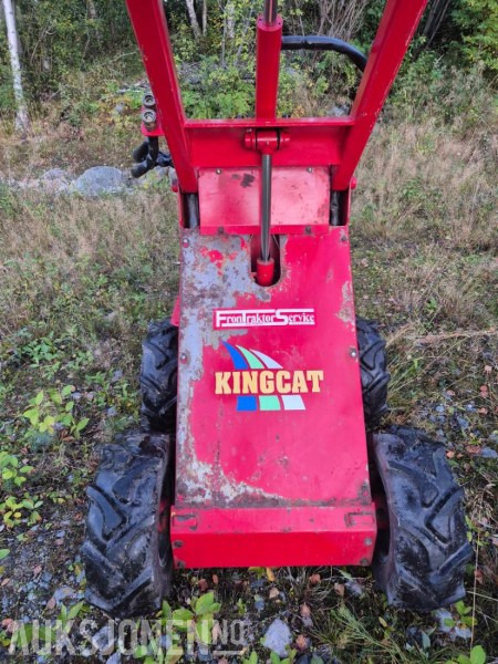 2000 Kingcat KC500 med skuffe - Honda GD411 dieselmotor - Tredjefunksjon - Traktor: slika 3 2000 Kingcat KC500 med skuffe - Honda GD411 dieselmotor - Tredjefunksjon - Traktor: slika 3