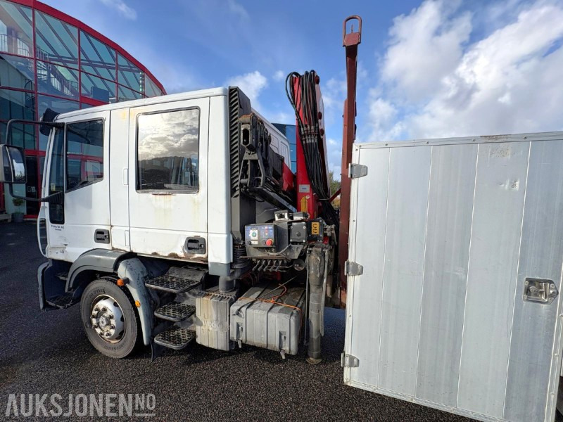 2004 Iveco 120E24 EUROCARGO kranbil - registrert for 5 sitteplasser - Kamion sa dizalicom: slika 5 2004 Iveco 120E24 EUROCARGO kranbil - registrert for 5 sitteplasser - Kamion sa dizalicom: slika 5