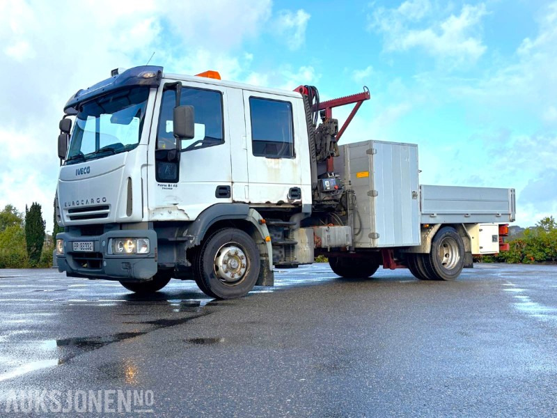2004 Iveco 120E24 EUROCARGO kranbil - registrert for 5 sitteplasser - Kamion sa dizalicom: slika 1 2004 Iveco 120E24 EUROCARGO kranbil - registrert for 5 sitteplasser - Kamion sa dizalicom: slika 1