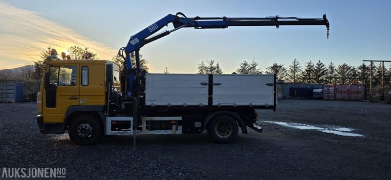 2006 Volvo FL250 Kranbil med tipp - 4X2 - Automat - HMF 683 K2 kran - Aluminiumskarmer - EU godkjent - Gått 206.755 km - Kamion sa dizalicom: slika 2 2006 Volvo FL250 Kranbil med tipp - 4X2 - Automat - HMF 683 K2 kran - Aluminiumskarmer - EU godkjent - Gått 206.755 km - Kamion sa dizalicom: slika 2