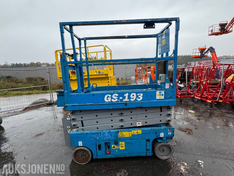2007 Genie GS-1930 Sakselift - Vazdušna platforma: slika 1 2007 Genie GS-1930 Sakselift - Vazdušna platforma: slika 1