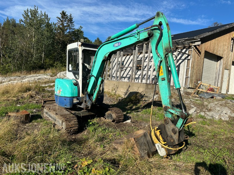 2007 IHI 35NX2 minigraver-3 skuffer-Engcon tiltrotator-maskinhenger - Mini bager: slika 2 2007 IHI 35NX2 minigraver-3 skuffer-Engcon tiltrotator-maskinhenger - Mini bager: slika 2