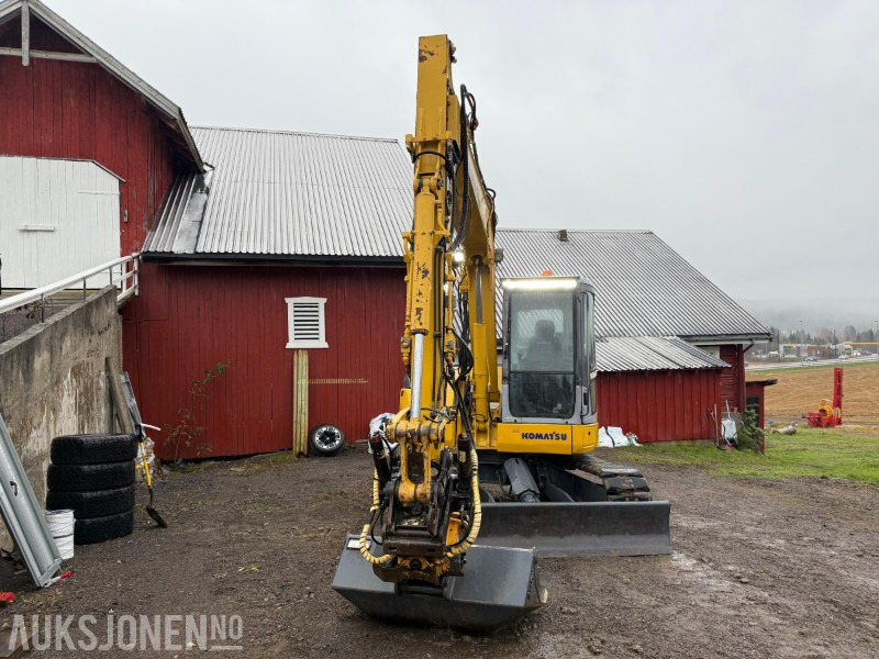 2007 Komatsu Galeo PC78US-6NO 8-tonns gravemaskin, Engcon tiltrotator, gummibelter, skjær, Nasta skuffe, Ledbar - Bager: slika 3 2007 Komatsu Galeo PC78US-6NO 8-tonns gravemaskin, Engcon tiltrotator, gummibelter, skjær, Nasta skuffe, Ledbar - Bager: slika 3