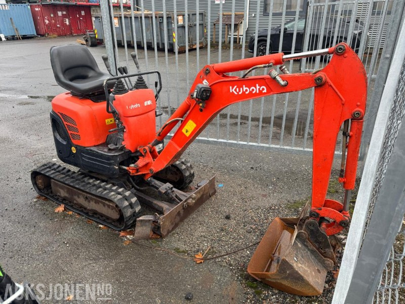 2007 Kubota U10-3 minigraver med 2 skuffer - Mini bager: slika 4 2007 Kubota U10-3 minigraver med 2 skuffer - Mini bager: slika 4