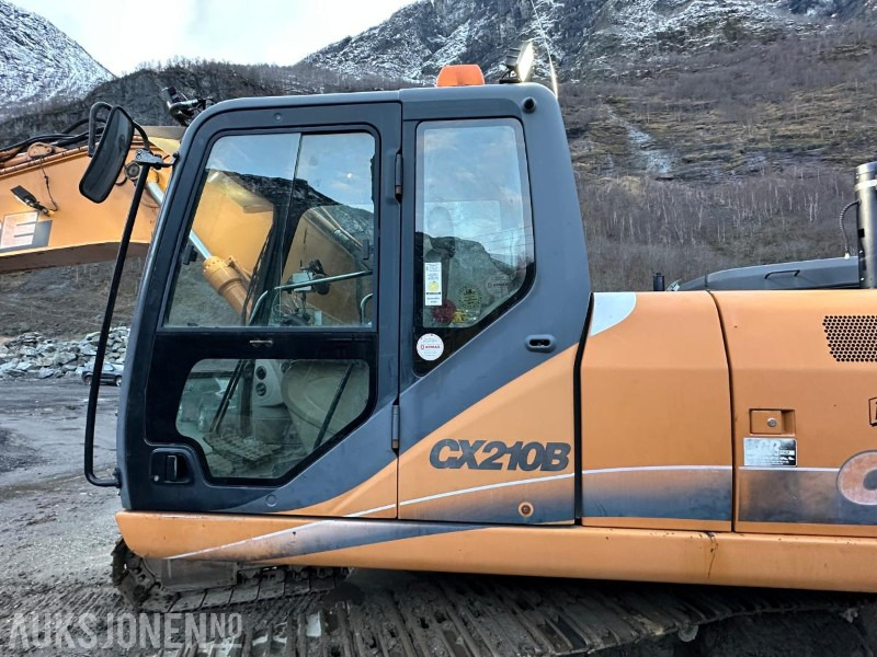 2009 Case CX210B Sertifisert Beltegraver m/Montabert CPA225E boretårn - Bager: slika 4 2009 Case CX210B Sertifisert Beltegraver m/Montabert CPA225E boretårn - Bager: slika 4