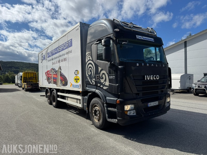 2009 Iveco Stralis 260S56, 560 hk, skapbil m/sideåpning og løftelem - Kamion sa zatvorenim sandukom: slika 3 2009 Iveco Stralis 260S56, 560 hk, skapbil m/sideåpning og løftelem - Kamion sa zatvorenim sandukom: slika 3