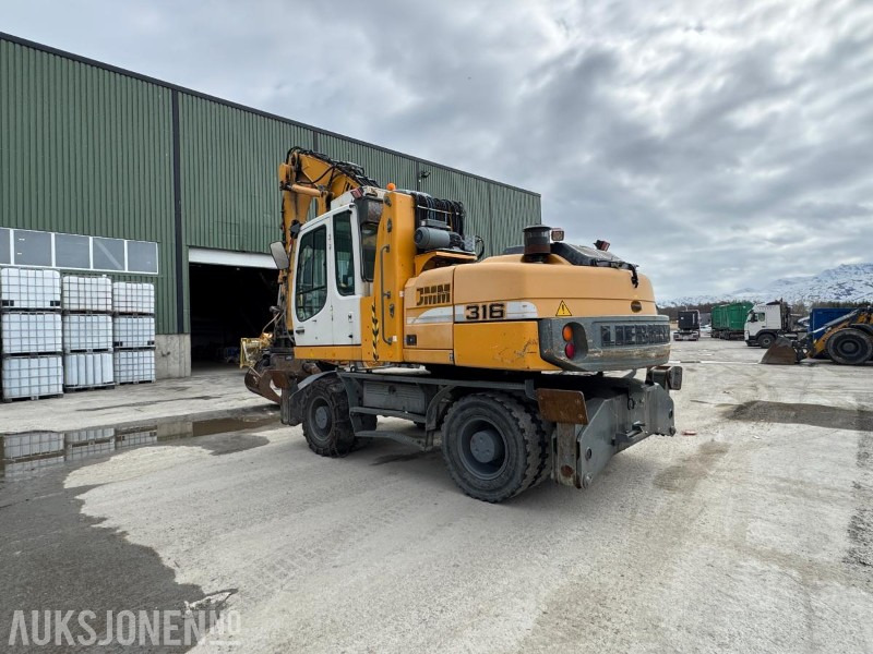 2009 Liebherr A316 Litronic hjulgraver - Hevbar hytte - Klype - 13065T - Bager: slika 3 2009 Liebherr A316 Litronic hjulgraver - Hevbar hytte - Klype - 13065T - Bager: slika 3