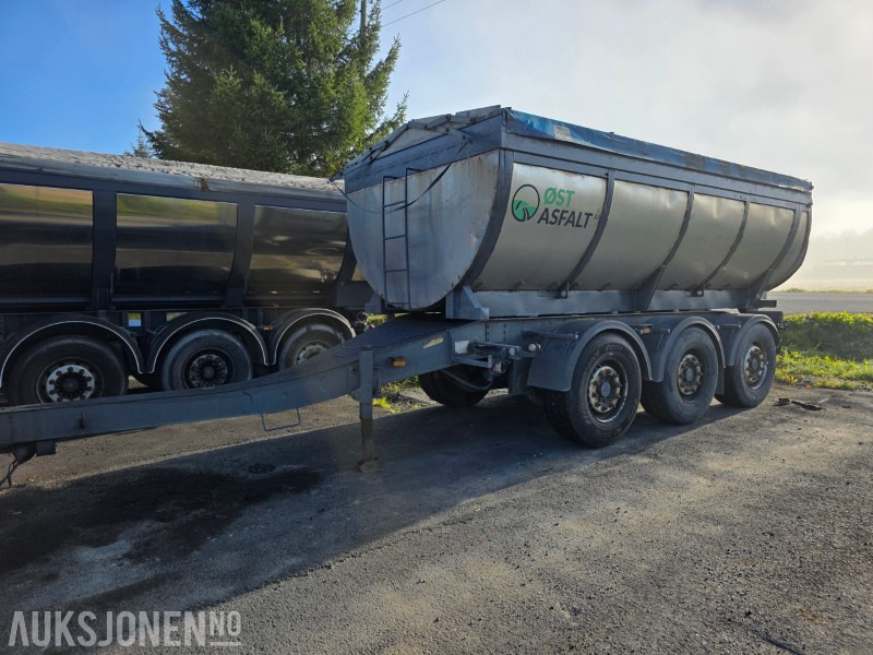2009 Nor Slep PHV-24D asfalt henger 3 akslet - Prikolica istovarivača: slika 1 2009 Nor Slep PHV-24D asfalt henger 3 akslet - Prikolica istovarivača: slika 1