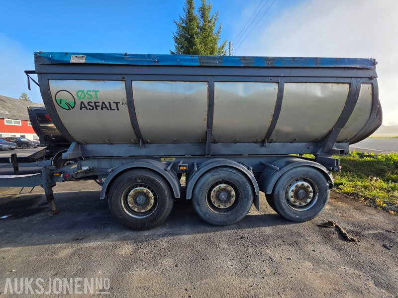 2009 Nor Slep PHV-24D asfalt henger 3 akslet - Prikolica istovarivača: slika 2 2009 Nor Slep PHV-24D asfalt henger 3 akslet - Prikolica istovarivača: slika 2